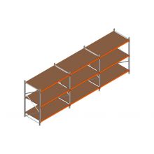 Voordeelrij MP Grootvakstelling 2000x4700x1000 hxbxd 3 niveaus RAL2004/Verzinkt 500kg