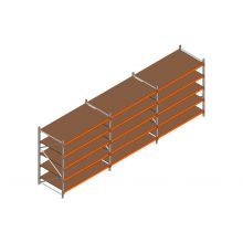 Voordeelrij MP Grootvakstelling 2000x4700x1000 hxbxd 5 niveaus RAL2004/Verzinkt 500kg