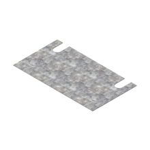 Vulplaat Nedcon 200x100x1mm Verzinkt