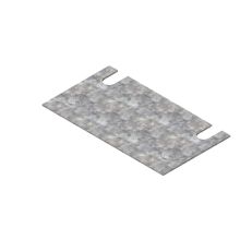 Vulplaat Nedcon 200x100x2mm Verzinkt