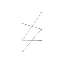 Schoorset Nedcon SF Legbordstelling Dubbelzijdig Verzinkt 2000x1220mm
