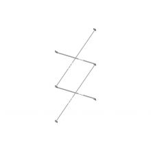 Schoorset Nedcon SF Legbordstelling Dubbelzijdig Verzinkt 2200x1220mm