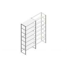 Beginsectie Nedcon SF Legbordstelling 3000x1270x600mm hxbxd 7 niveaus Metaal Verzinkt 60kg Enkel