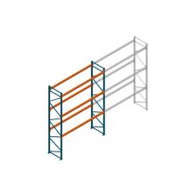 Beginsectie Nedcon Palletstelling 5000x3600x1100mm hxbxd CC13050/1006820 3niveaus 2650kg/niv