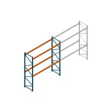 Beginsectie Nedcon Palletstelling 4000x3600x1100mm hxbxd CC15050/1007825 2niveaus 3850kg/niv