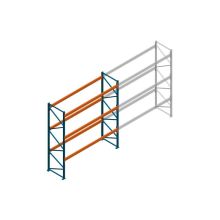 Beginsectie Nedcon Palletstelling 4000x3600x1100mm hxbxd CC15050/1007825 3niveaus 3850kg/niv