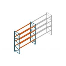 Beginsectie Nedcon Palletstelling 4000x3600x1100mm hxbxd CC13050/1007825 4niveaus 2650kg/niv