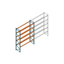 Beginsectie Nedcon Palletstelling 5000x3600x1100mm hxbxd CC13050/1007825 5niveaus 2650kg/niv