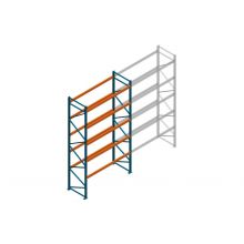 Beginsectie Nedcon Palletstelling 5500x2700x1100mm hxbxd CC11040/1007825 5niveaus 2500kg/niv