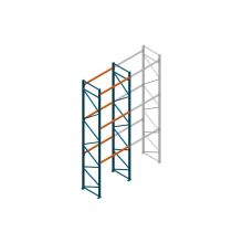 Beginsectie Nedcon Palletstelling 6000x1825x1100mm hxbxd CC09040/1007825 3niveaus 2750kg/niv