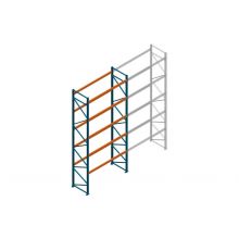 Beginsectie Nedcon Palletstelling 6500x2700x1100mm hxbxd CC13040/1007825 5niveaus 3150kg/niv