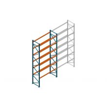 Beginsectie Nedcon Palletstelling 6500x2700x1100mm hxbxd CC13040/1007825 6niveaus 3150kg/niv