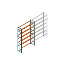 Beginsectie Nedcon Palletstelling 6500x3600x1100mm hxbxd CC15050/1007825 6niveaus 3850kg/niv