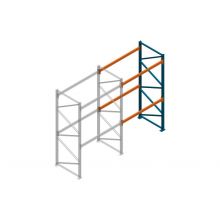 Aanbouwsectie Nedcon Palletstelling 3000x1825x1100mm hxbxd CC09040/1006820 2niveaus 2750kg/niv