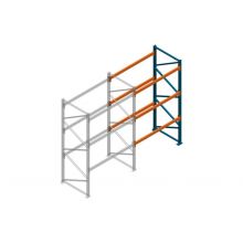 Aanbouwsectie Nedcon Palletstelling 3000x1825x1100mm hxbxd CC09040/1006820 3niveaus 2750kg/niv