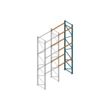 Aanbouwsectie Nedcon Palletstelling 6000x1825x1100mm hxbxd CC09040/1006820 3niveaus 2750kg/niv