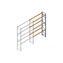 Aanbouwsectie Nedcon Palletstelling 6000x3600x1100mm hxbxd CC15050/1007825 3niveaus 3850kg/niv