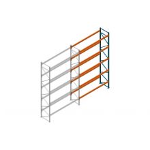 Aanbouwsectie Nedcon Palletstelling 6000x3600x1100mm hxbxd CC13050/1007825 5niveaus 2650kg/niv