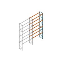 Aanbouwsectie Nedcon Palletstelling 8000x3600x1100mm hxbxd CC15050/1007825 4niveaus 3850kg/niv