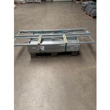 Voordeelpartij gebruikte Nedcon legbordstelling 2000x2530x400mm hxbxd 5niveaus 175kg/niv