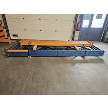 Voordeelpartij gebruikte Nedcon palletstelling 3600x5800x1100mm hxbxd 2niveaus 1800kg/niv