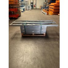 Voordeelpartij gebruikte Nedcon legbordstelling 2200x3780x400mm hxbxd 6niveaus 175kg/niv