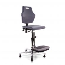 Score werkstoel Pro 4408 met glijders en voetenplank 59-84cm