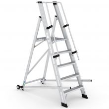 Magazijntrap Wixor opvouwbaar 5 treden