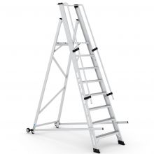 Magazijntrap Wixor opvouwbaar 8 treden