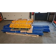 Voordeelpartij gebruikte zware draagarmstelling Jungheinrich 3500x4900x1200 mm 6 niveaus