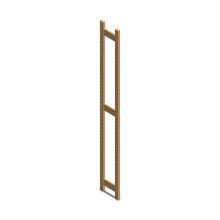 Staander 2400x300 voor BT Euro legbordstelling