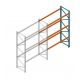 Aanbouwsectie deels gebruikte Nedcon PR palletstelling 4000x3100x1100mm hxbxd 3niveaus 2600kg/niv