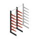 Medium draagarmstelling BR enkelzijdig 3000x1000x800mm (hxbxd) 6 niveaus beginsectie 220/arm