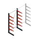 Medium draagarmstelling BR enkelzijdig 3000x1500x800mm (hxbxd) 5 niveaus beginsectie 220/arm
