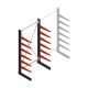 Medium draagarmstelling BR enkelzijdig 3000x1500x800mm (hxbxd) 6 niveaus beginsectie 220/arm