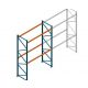 Beginsectie deels gebruikte Nedcon PR palletstelling 3000x3500x1100mm hxbxd 2niveaus 3500kg/niv