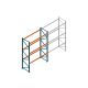Beginsectie deels gebruikte Nedcon PR palletstelling 4000x3100x1100mm hxbxd 3niveaus 2600kg/niv