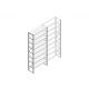 Beginsectie Nedcon SF Legbordstelling 3000x1270x500mm hxbxd 8 niveaus Metaal Verzinkt 60kg Enkel
