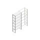 Beginsectie Nedcon SF Legbordstelling 3000x1270x600mm hxbxd 6 niveaus Metaal Verzinkt 60kg Enkel