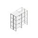 Beginsectie Nedcon SF Legbordstelling 2200x970x1000mm hxbxd 4 niveaus Metaal Verzinkt 80kg Dubbel