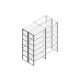 Beginsectie Nedcon SF Legbordstelling 2200x970x1000mm hxbxd 6 niveaus Metaal Verzinkt 80kg Dubbel