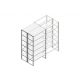 Beginsectie Nedcon SF Legbordstelling 2500x1270x1200mm hxbxd 6 niveaus Metaal Verzinkt 60kg Dubbel