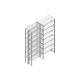 Aanbouwsectie Nedcon SF Legbordstelling 2500x970x600mm hxbxd 7 niveaus Metaal Verzinkt 85kg Dubbel