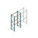 Beginsectie Nedcon Palletstelling 4000x1825x1100mm hxbxd CC09040/1006820 2niveaus 2750kg/niv
