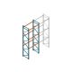 Beginsectie Nedcon Palletstelling 5000x1825x1100mm hxbxd CC09040/1006820 3niveaus 2750kg/niv