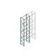 Beginsectie Nedcon Palletstelling 8000x1825x1100mm hxbxd CC09040/1007825 4niveaus 2750kg/niv