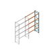 Aanbouwsectie Nedcon Palletstelling 5000x2700x1100mm hxbxd CC13040/1006820 4niveaus 3150kg/niv