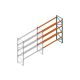 Aanbouwsectie Nedcon Palletstelling 5500x3600x1100mm hxbxd CC15050/1007825 4niveaus 3850kg/niv
