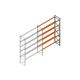 Aanbouwsectie Nedcon Palletstelling 5500x3600x1100mm hxbxd CC13050/1007825 5niveaus 2650kg/niv