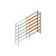 Aanbouwsectie Nedcon Palletstelling 6500x3600x1100mm hxbxd CC13050/1007825 6niveaus 2650kg/niv